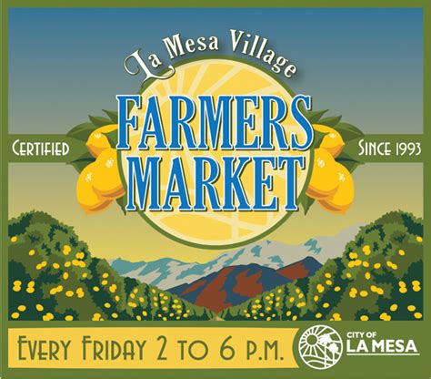 La mesa farmers market. LA MESA, Calif. – The signs are up and the streets are blocked. It’s another step toward normalcy in La Mesa. The La Mesa Certified Farmers Market returned downtown Friday evening after nearly ... 