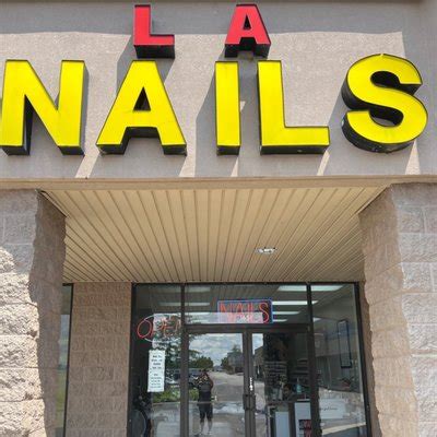 Read what people in Wilmington are saying about their experience with La Nails at 1651 Rombach Ave - hours, phone number, address and map. La Nails $$ • Nail Salons 1651 Rombach Ave, Wilmington, OH 45177 ... - 1187 W Main St, Wilmington. Related Searches. Beauty Salons. Hair Salons. Waxing.. 