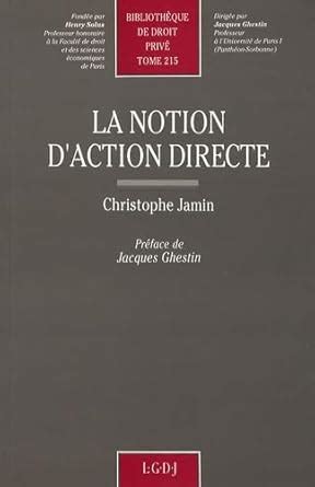 La notion d'action directe