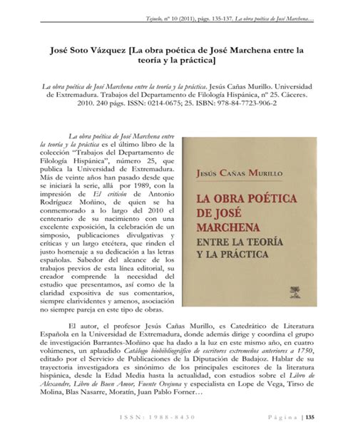 La obra poética de josé marchena. - Ekstensyfikacja użytkowania ziemi indywidualnego rolnictwa jako następstwo procesów migracyjnych na nadodrzu.