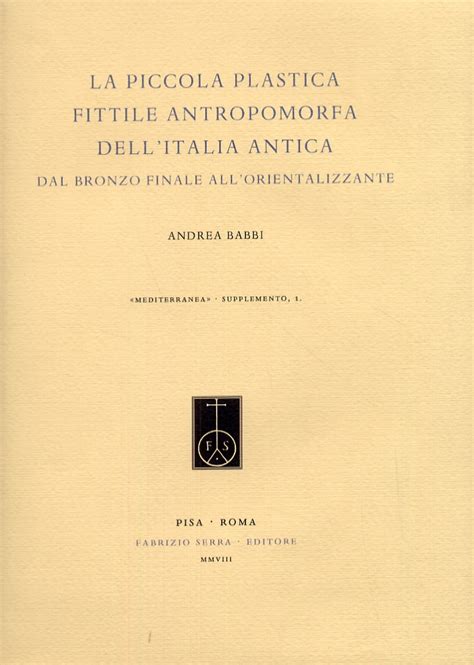 La piccola plastica fittile antropomorfa dell'italia antica. - Solution manual for network analysis with applications.