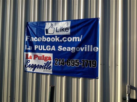 La Pulga (ONLY Sundays) 1628 US-175-Frontage Rd, Seagoville, TX 75159 (469) 529-7316 ... Join us at Seagoville Street Market (Flea Market)! RSVP. Espadas Brazilian Catering Special Drinks ... Time is TBD. US 175 W, Seagoville TX 75023. Nothing Like It. RSVP. Google Reviews. Read More. Contact. Espadasdfw@gmail.com (469) 529-7316. Name. Email .... 