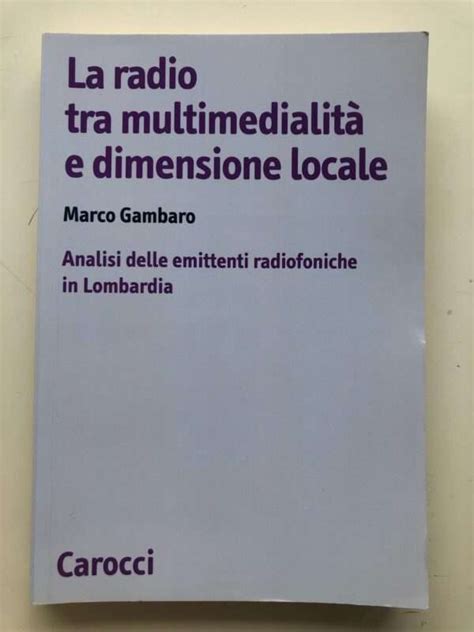 La radio tra multimedialità e dimensione locale. - Java caps basics by michael czapski.