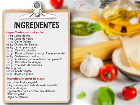 La receta del