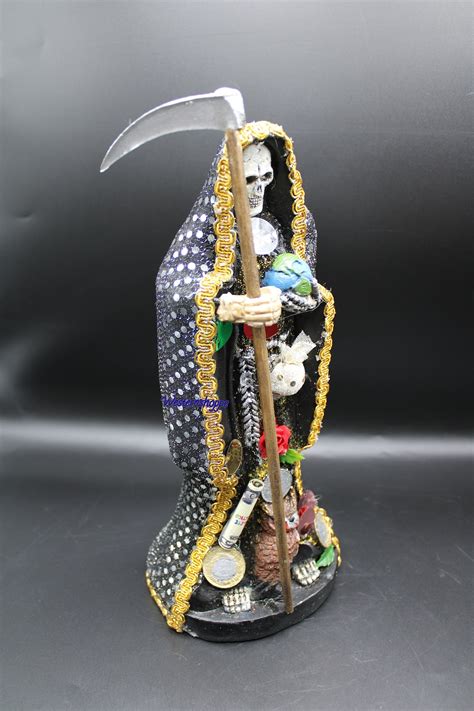 La santa muerte statues for sale. Check out our amber santa muerte selection for the very best in unique or custom, handmade pieces from our figurines shops. ... La Santa Muerte printable pages, Santisima Muerte digital downloads (87) ... (77) $ 57.53. FREE shipping Add to Favorites Transparent Santa Muerte 5.75 inch Flaquita statue made in Mexico red pink green blue amber (278 ... 