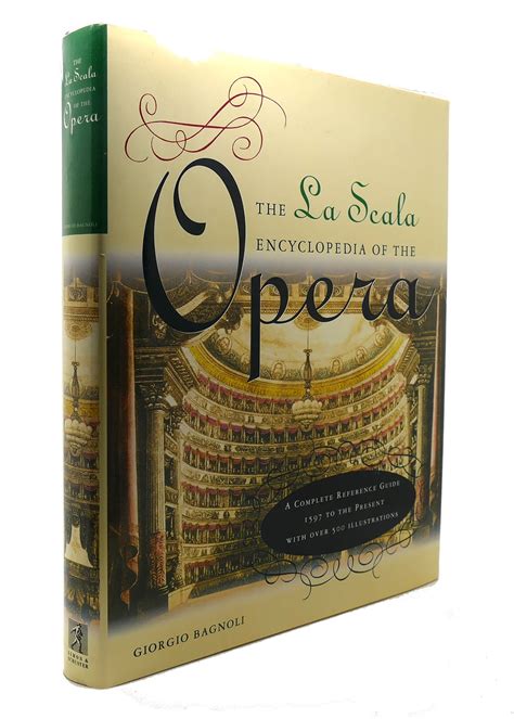 La scala encyclopedia of the opera a complete reference guide. - Kompletter leitfaden für schlangen im südlichen afrika.