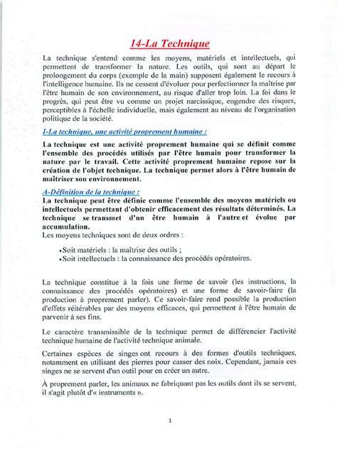La technique 2