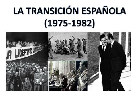 La transicion española. Things To Know About La transicion española. 