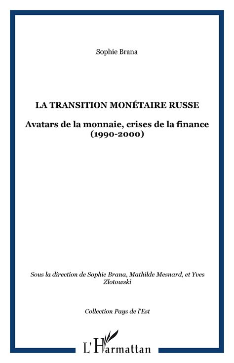 La transition monétaire russe, avatars de la monnaie, crises de la finance, 1990 2000. - Solutions manual to accompany an introduction combustion.