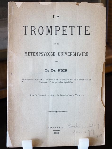 La trompette de la métempsycose universitaire. - Goethes unsterbliche freundin (charlotte von stein).