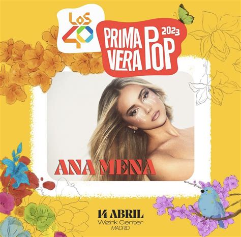 La vitoreada actuación de Ana Mena en LOS40 Primavera Pop