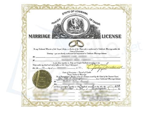La wedding license. After the marriage ceremony, the officiant (pastor, priest, minister, notary public, etc.) must fill out and sign the marriage license. The marriage license must then be dropped off or mailed to one of our office locations to be recorded in the Official Records. A certified copy of the marriage license will be mailed to the couple … 