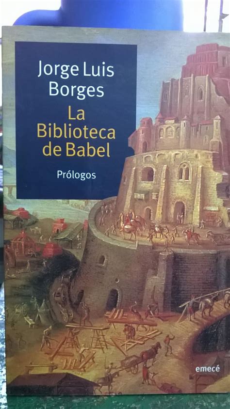Full Download La Biblioteca De Babel PrLogos By Jorge Luis Borges