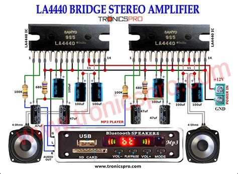 La4440 amplifier circuit diagram 300 watt. - A certification and pc repair guide.