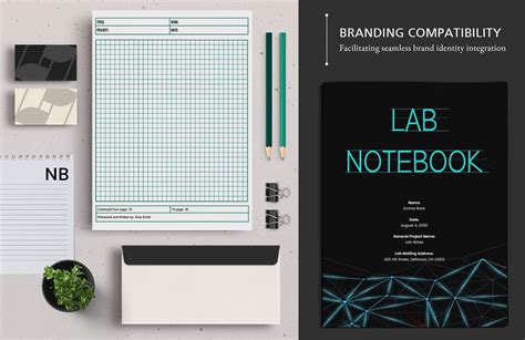 Lab Notebook Template Word PDF Template