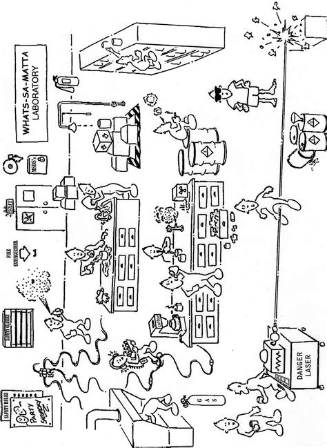 Lab Safety Worksheet School Stuff For Smartboard and Powerpoints