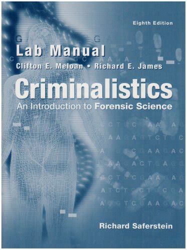 Lab manual for criminalistics an introduction to forensic science. - Breast cancer recovery no one wrote a manual.
