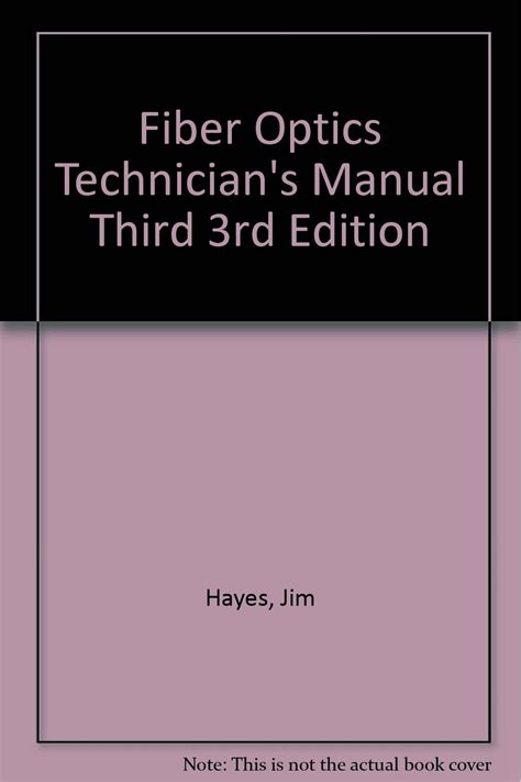 Lab manual for hayes fiber optics technicians manual 3rd. - Mountain biking skills manual by alex morris.