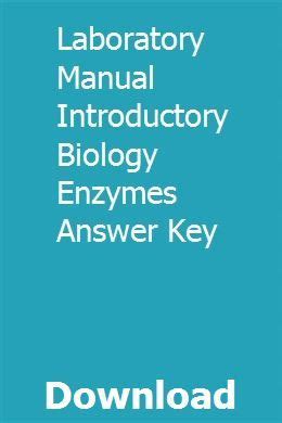 Lab manual for introductory biology answer key. - Fiat tipo 1988 1996 repair service manual.