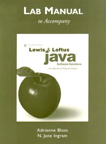 Lab manual for java software solutions. - Words a users guide by graham pointon.