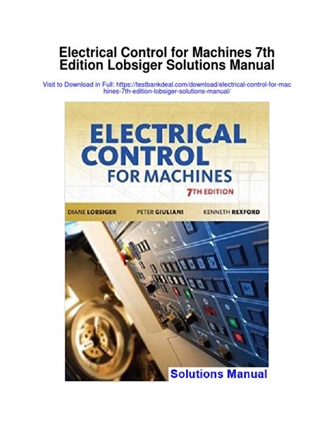 Lab manual for lobsigers electrical control for machines 7th. - Manuale d'uso e manutenzione bruco motore c9.