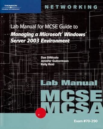 Lab manual for mcse mcsa guide to microsoft windows server. - Service repair manual 2015 bmw x3.