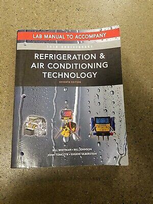 Lab manual for refrigeration and air conditioning. - Test bank and solutions manual lussier.