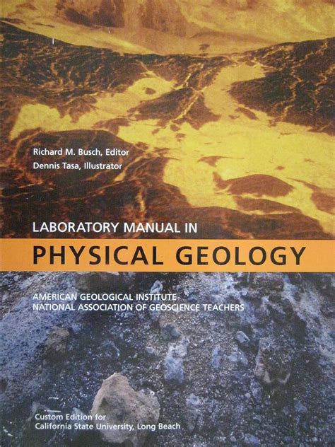 Lab manual in physical geology busch. - A historical guide to world slavery by seymour drescher.