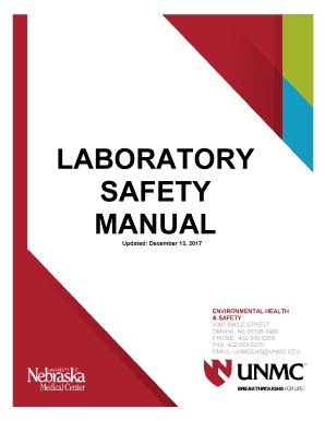 Lab safety manual template. While the chemical hygiene plan and the lab safety manual can be used as the guidance documents for ... This template is available on the EHS website in the ... 