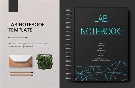 Read Online Lab Notebook By Not A Book