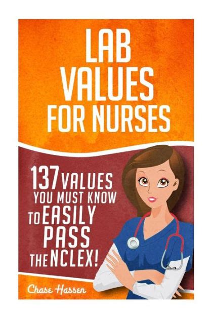 Read Lab Values 137 Values You Must Know To Easily Pass The Nclex By Chase Hassen