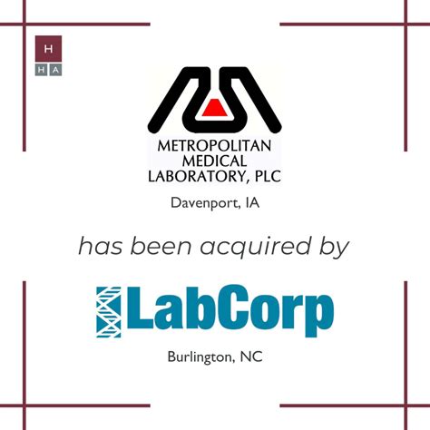 LabCorp to Acquire Iowa’s Metropolitan Medical Lab