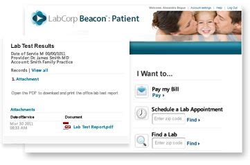 Labcorp beacon.patient. Labcorp | Patient 