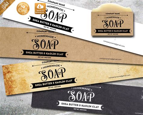 Label For Soap Template