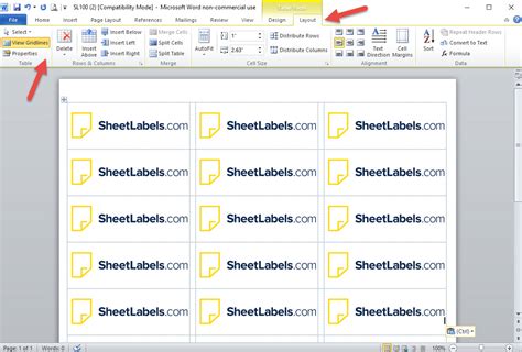 Label Templates Microsoft Word