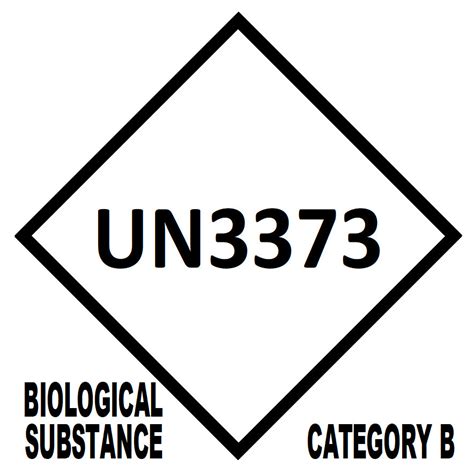 Labelmaster Inc UN3373 BIO.CATEGORY B LABEL UN3373 BIO.CATEGORY B LABEL