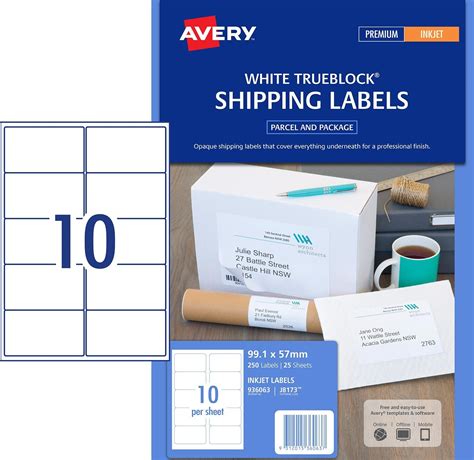 Labels: Inkjet & Laser Printer Labels Kite Packaging