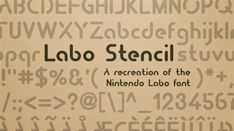 Labo Font