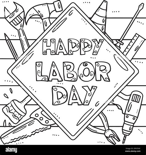 Labor Day Coloring Sheets