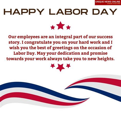 Labor Day Messages to Employees Quotes and Greetings