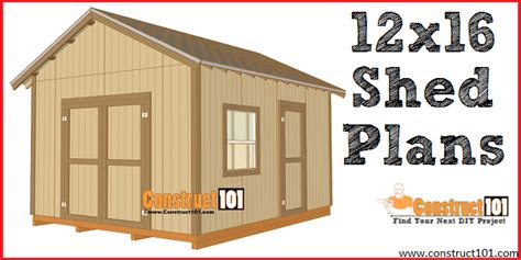 Labor cost to build a 12x16 shed. Materials List: If you would like to download the materials list for these 12x16 Garden Shed Plans, you can find it here. Print the materials list out and take it to your favorite lumber supply store and have them look up the prices for the materials and this way you will know before hand how much it will cost you to build this shed. 