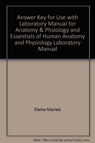 Laboratory Answer Anatomy Human Manual Key