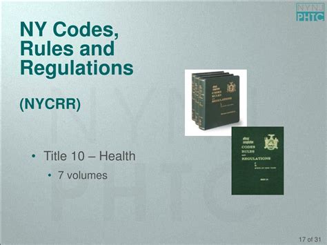 Laboratory Services. - New York Codes, Rules and Regulations