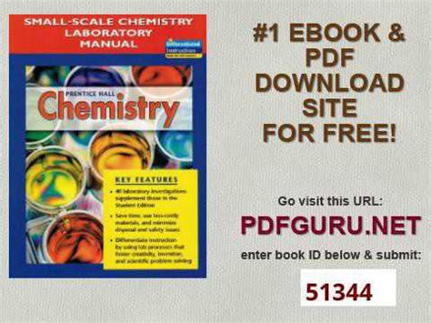 Laboratory manual for prentice hall chemistry solutions. - A surgeons guide to anaesthesia and perioperative care.