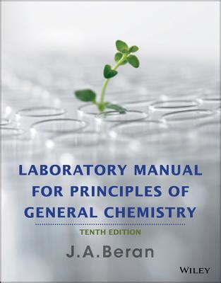 Laboratory manual for principles of general chemistry by jo allan beran. - 1989 husqvarna husky te tc tx 510 owners workshop manual.