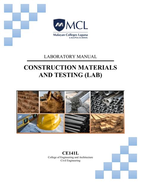 Laboratory manual for the use of students in testing materials of construction. - Study guide for fl real estate exam.