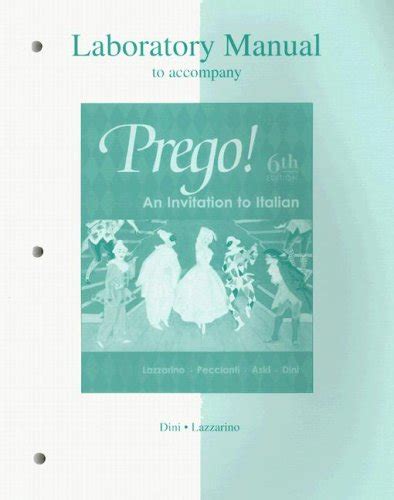 Laboratory manual to accompany prego an invitation to italian 7th edition. - Free 2003 vw passat owners manual.