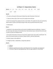 Laboratory report 11 integumentary system part c.  Dermis 3.  Study wi...