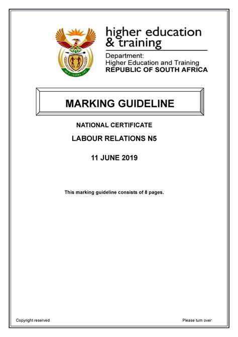 Labour relations n5 exam paper marking memo. - Encyclopedia of papermaking and bookbinding the definitive guide to making.