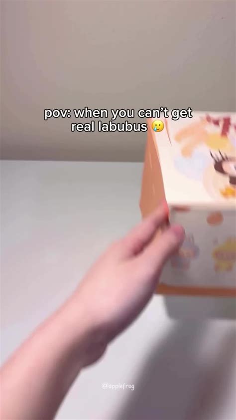 Labubu Have A Seat Box Template